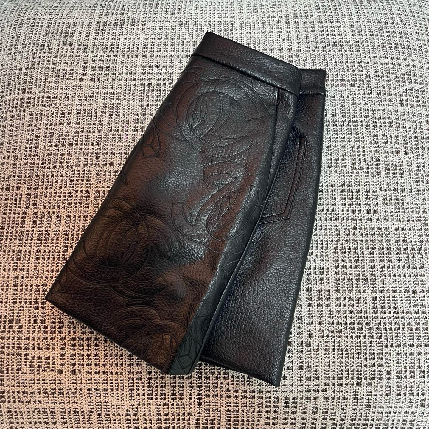 Chanel Leather Skirt