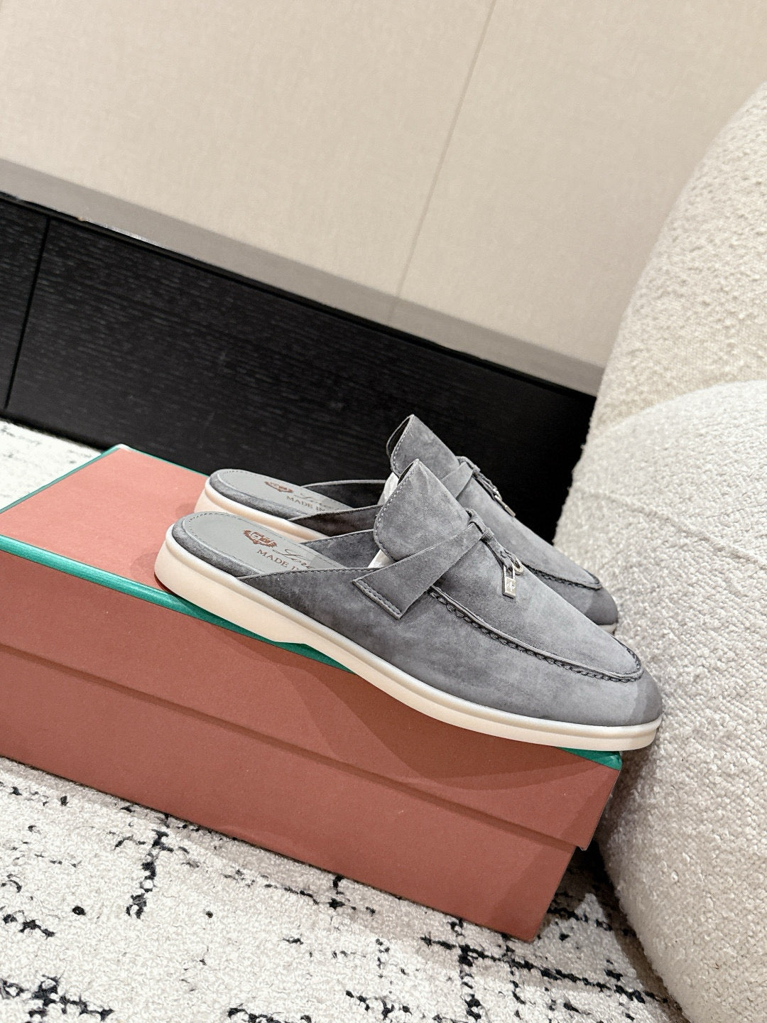 Loro Piana Sabot Loafers