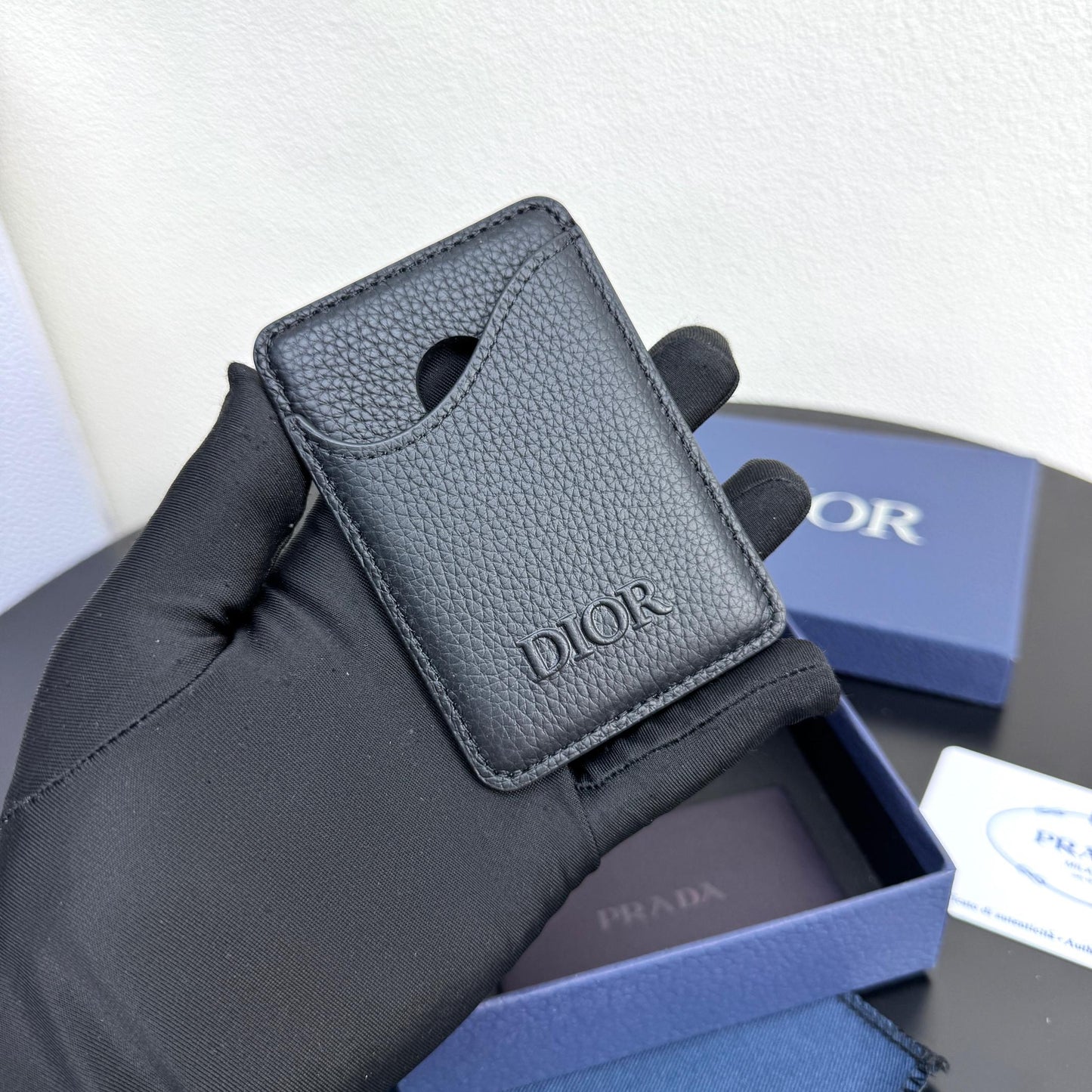 Dior Magnetic Card Holder
