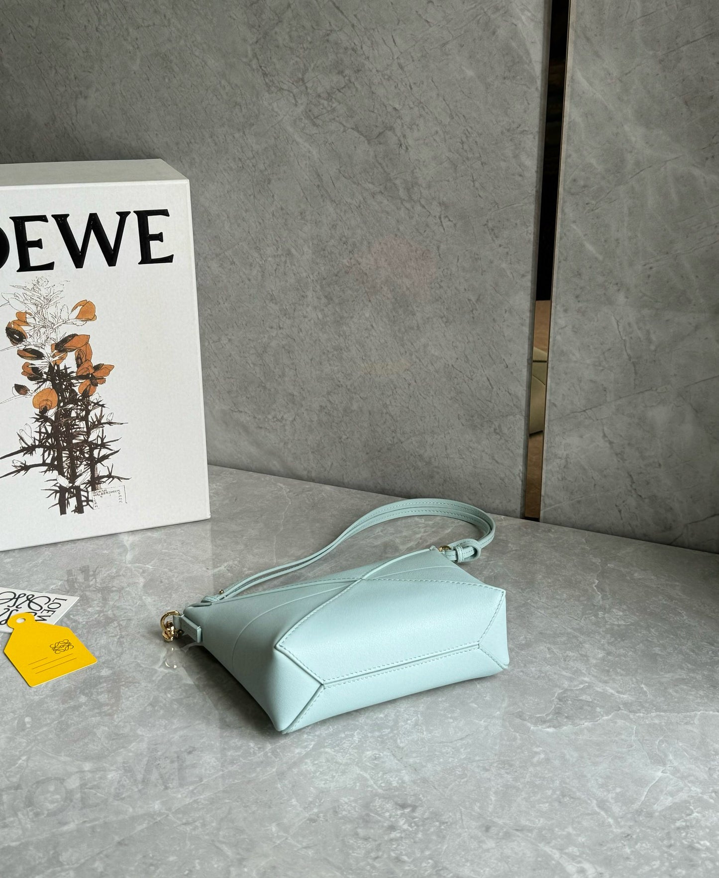 Loewe Puzzle Fold Pouch Mahjong Bag(23x6.5x15.5cm)