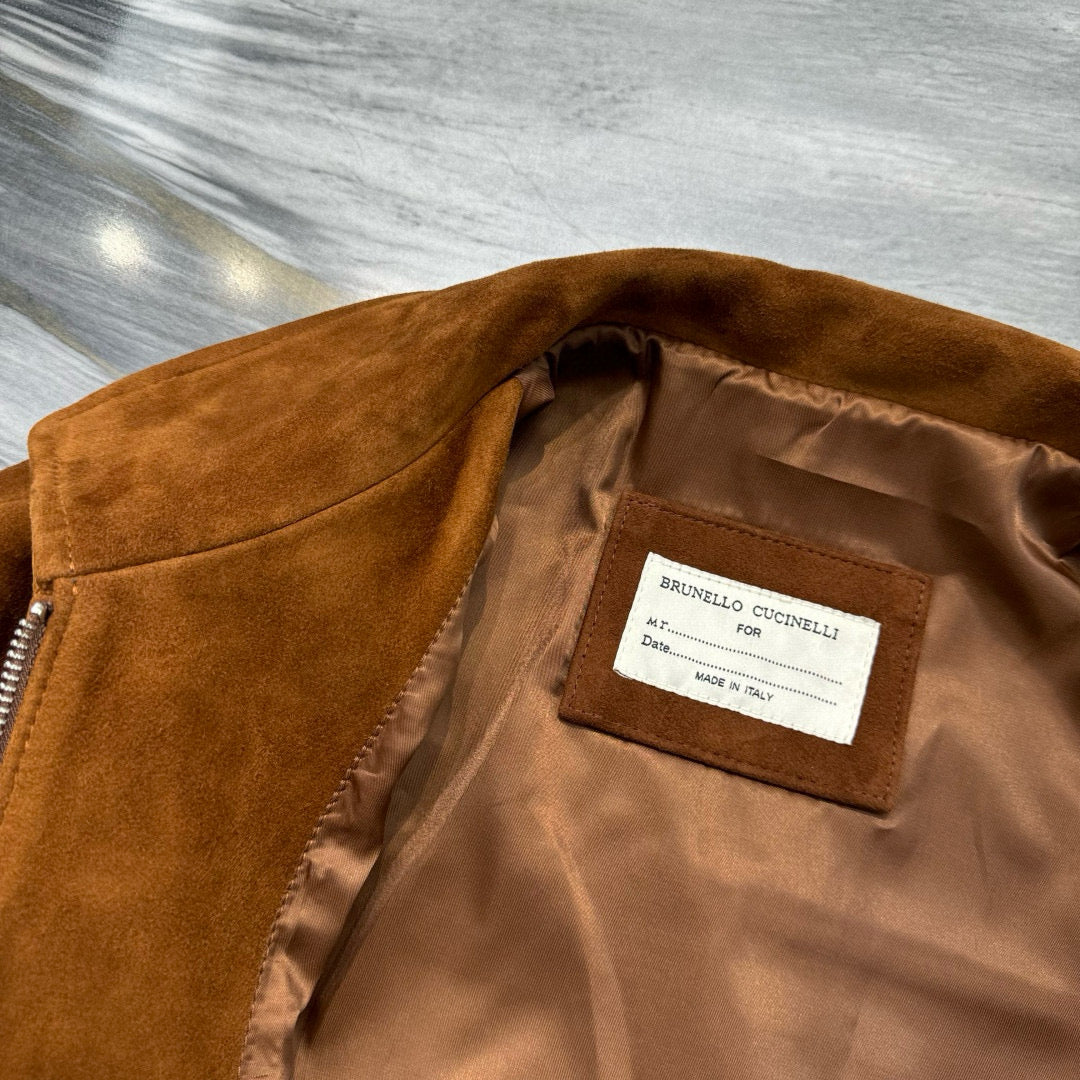 Brunello Cucinelli Leather Jacket