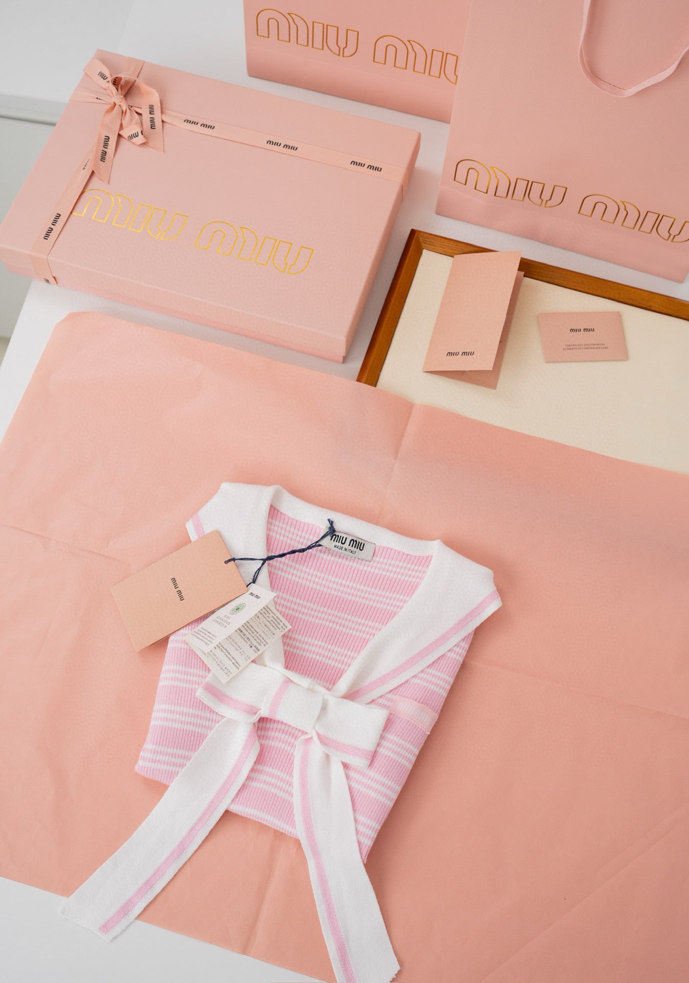 Miu Miu Crop Top