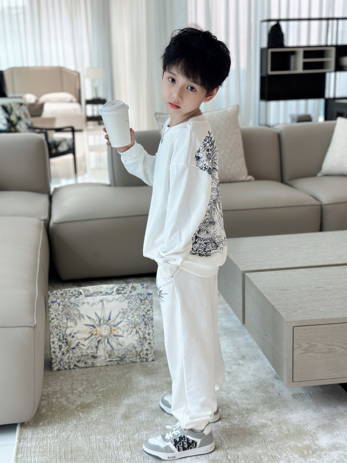 CD Sweater/Long Pant Set