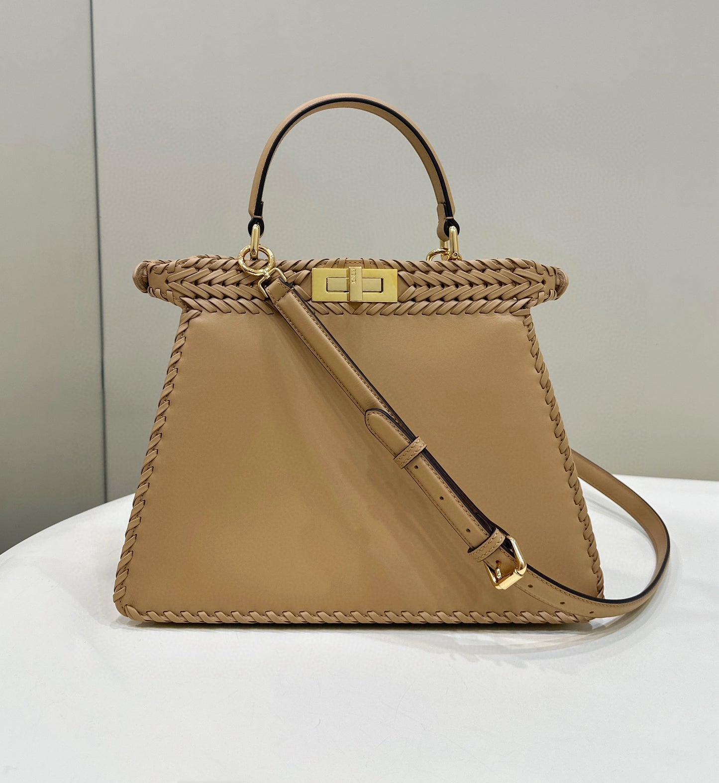 Fendi Vitello King Petite Peekaboo Bag