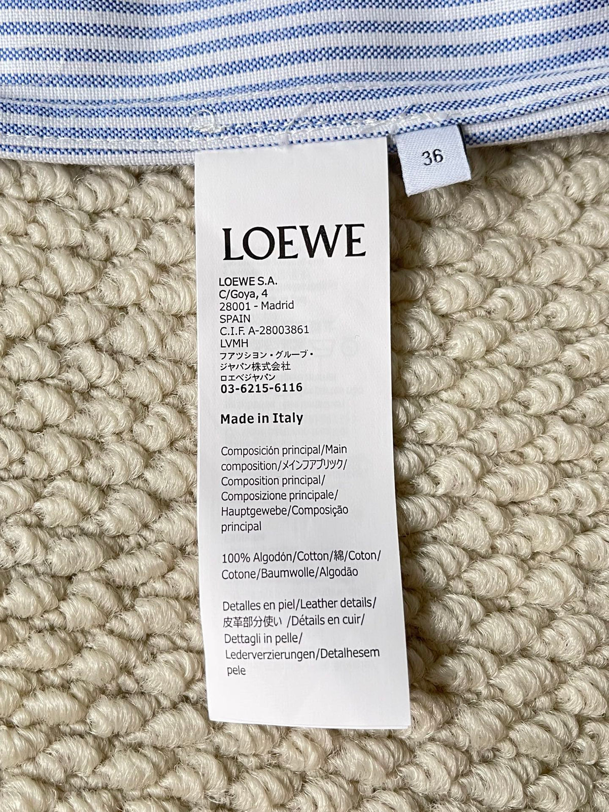 Loewe Long Sleeve Shirt