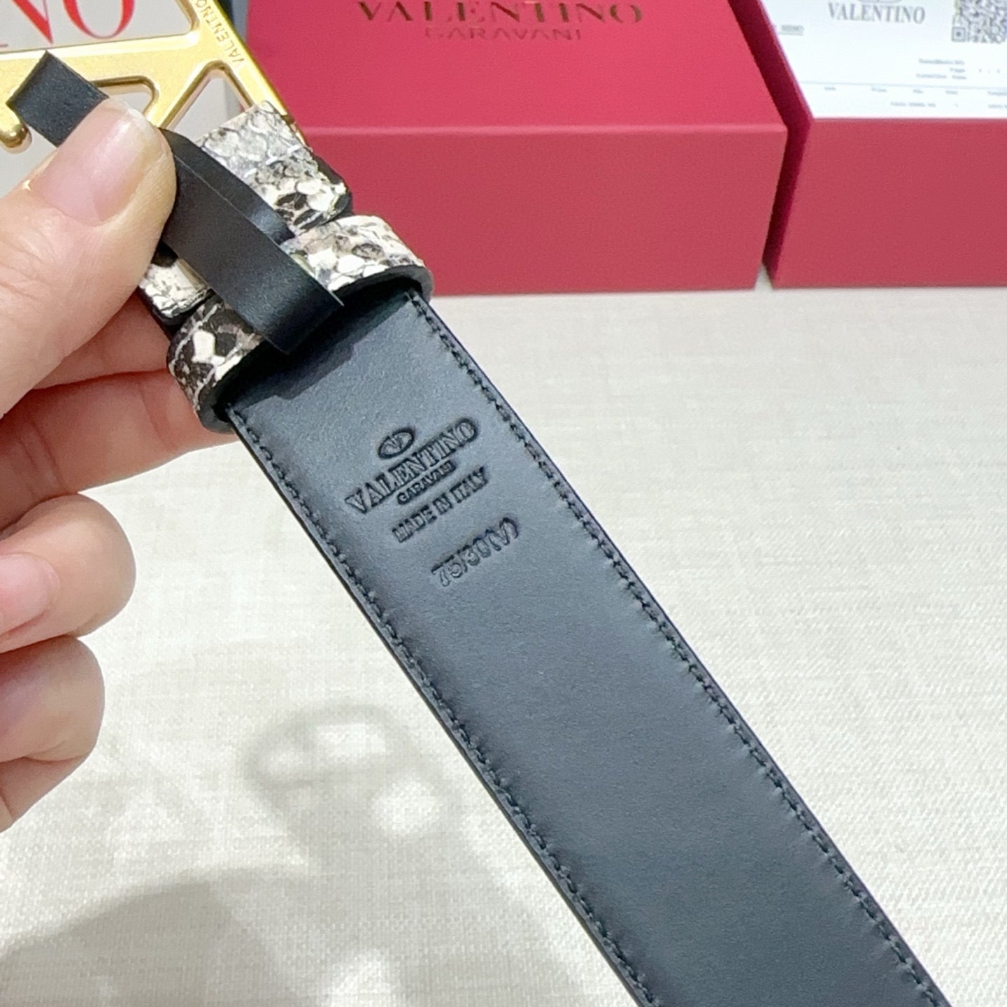 Valentino Belt (Width 3cm)