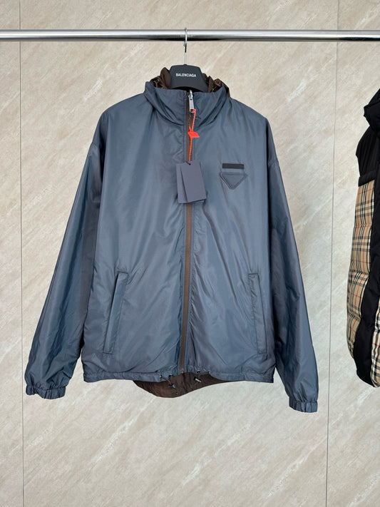 Prada Reversible Hooded Re-Nylon Jacket
