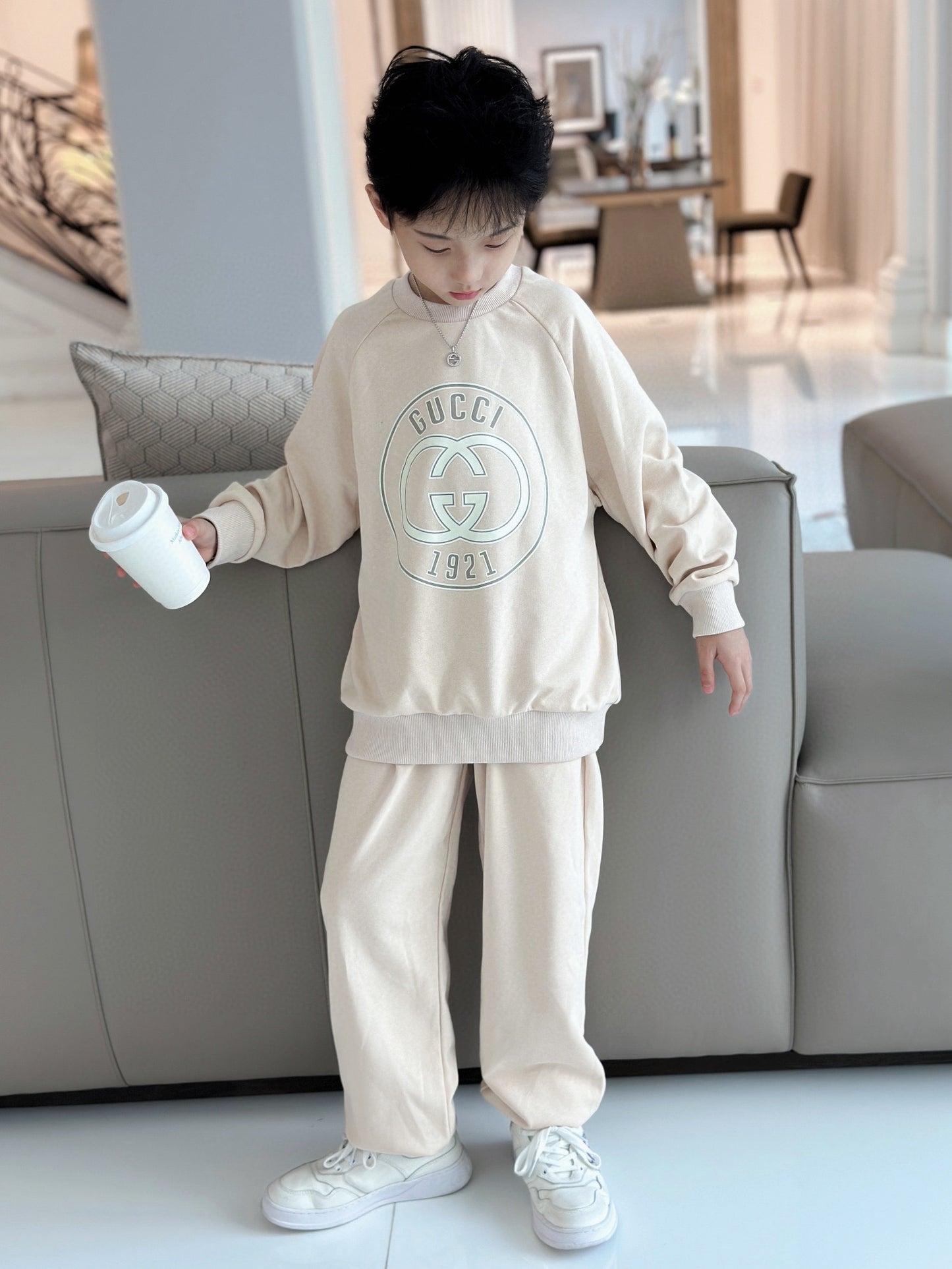 Gucci Sweater/Long Pant Set