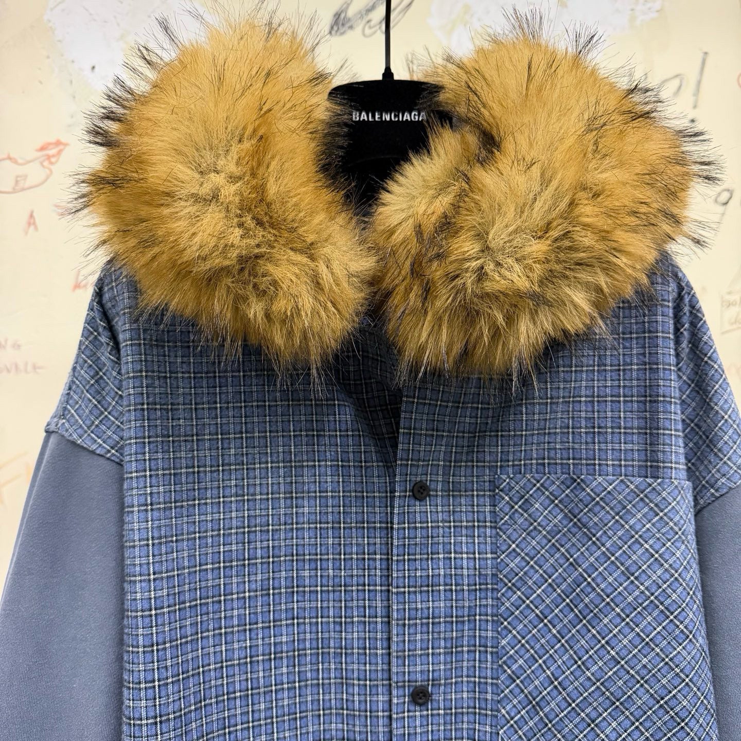 Balenciaga Shirt With Decorative Hood