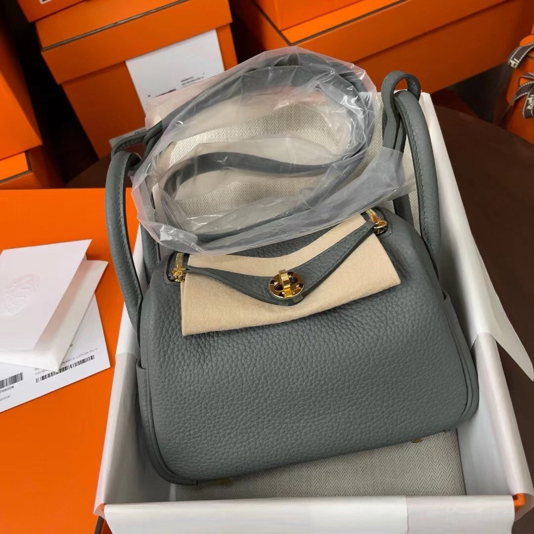 Hermes Mini Lindy, 19cm, 63, TC Skin