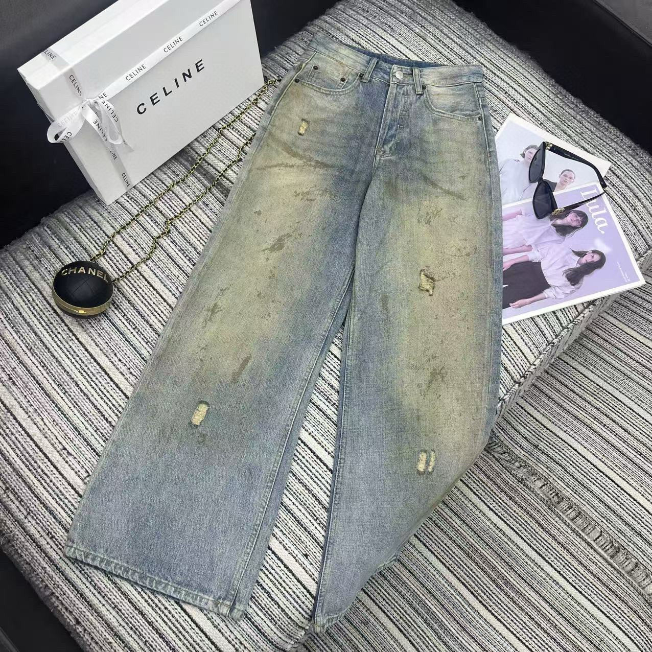 Acne Studios Long Jeans