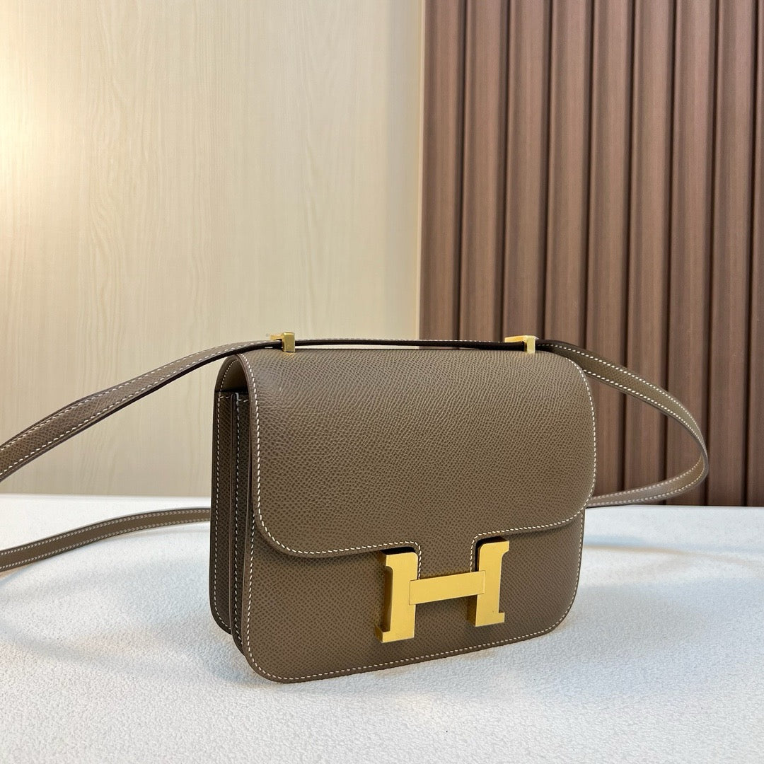 Hermes Constanza, 19 cm, CK 18, Epsom