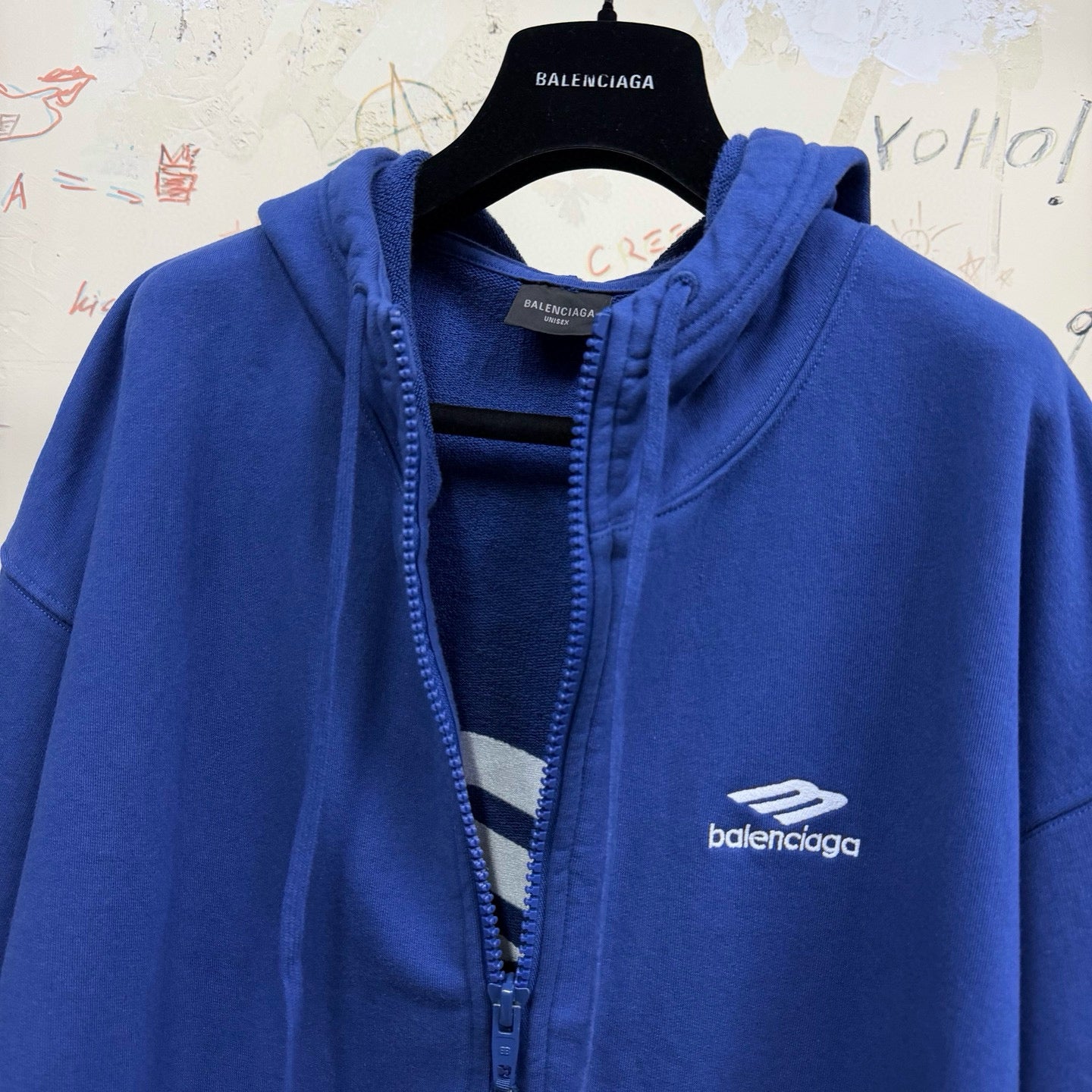 Balenciaga Half Zip Hoodie