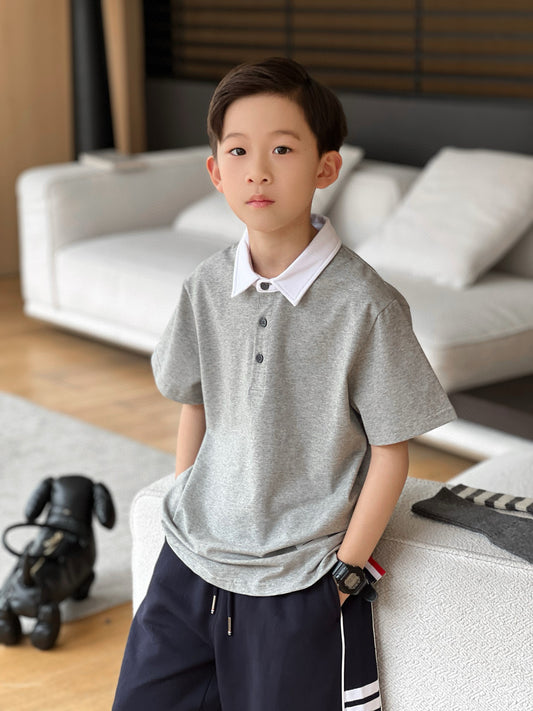 Thom Browne Polo/Pant Set