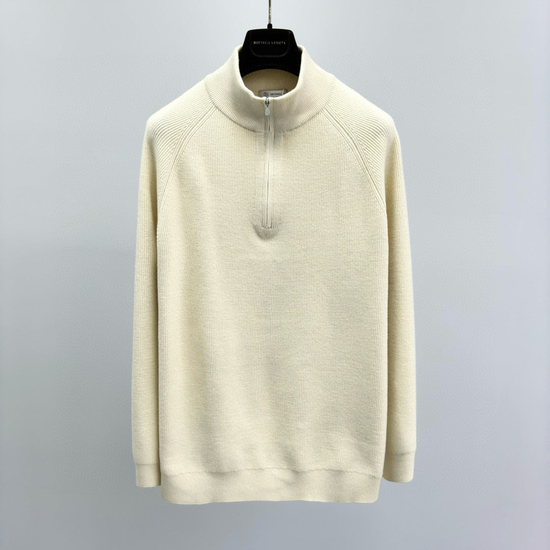 Brunello Cucinelli Zip Sweater