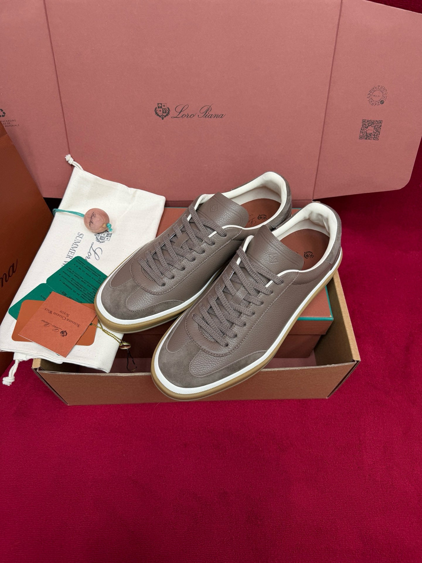 Loro Piana Tennis Walk Sneakers