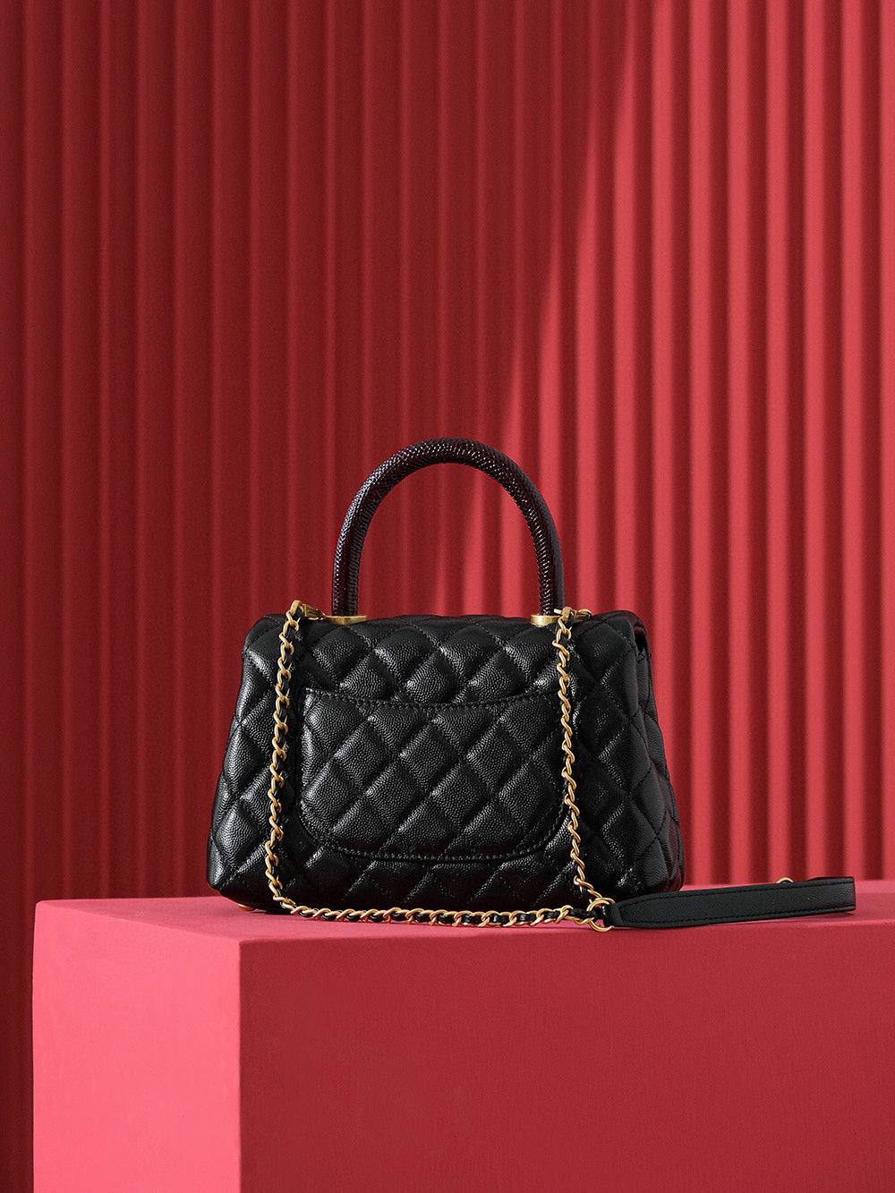 Chanel Coco Handle Bag (14x24x10cm)
