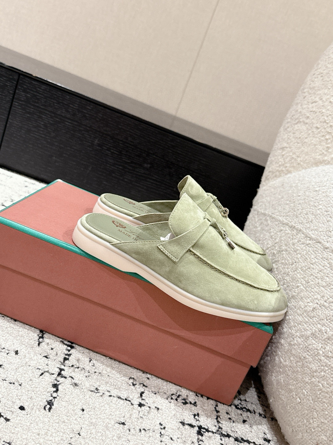 Loro Piana Sabot Loafers