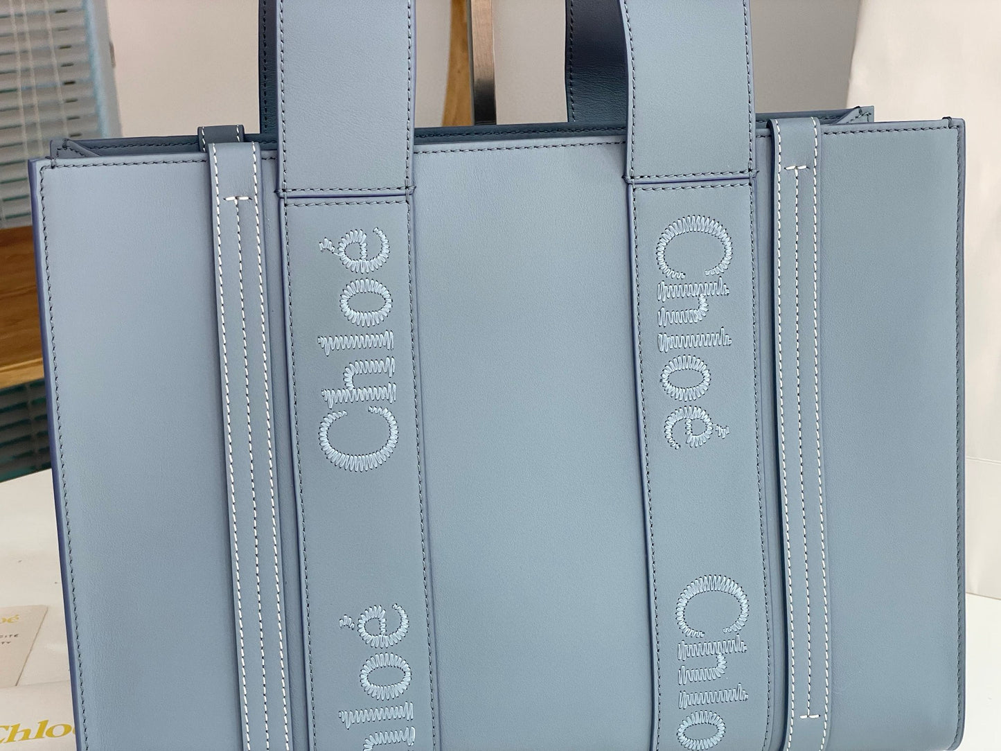 Chloe Woody Tote Bag