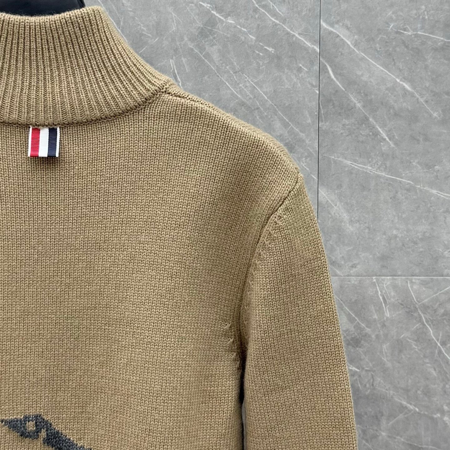 Thom Browne Half Zip Sweater
