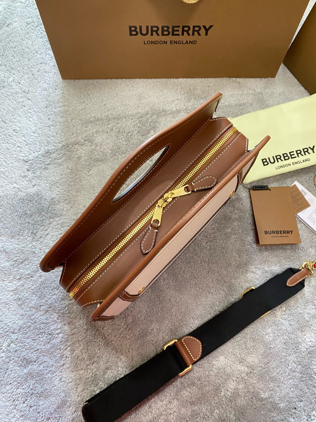 Burberry Mini Pocket Tote Bag