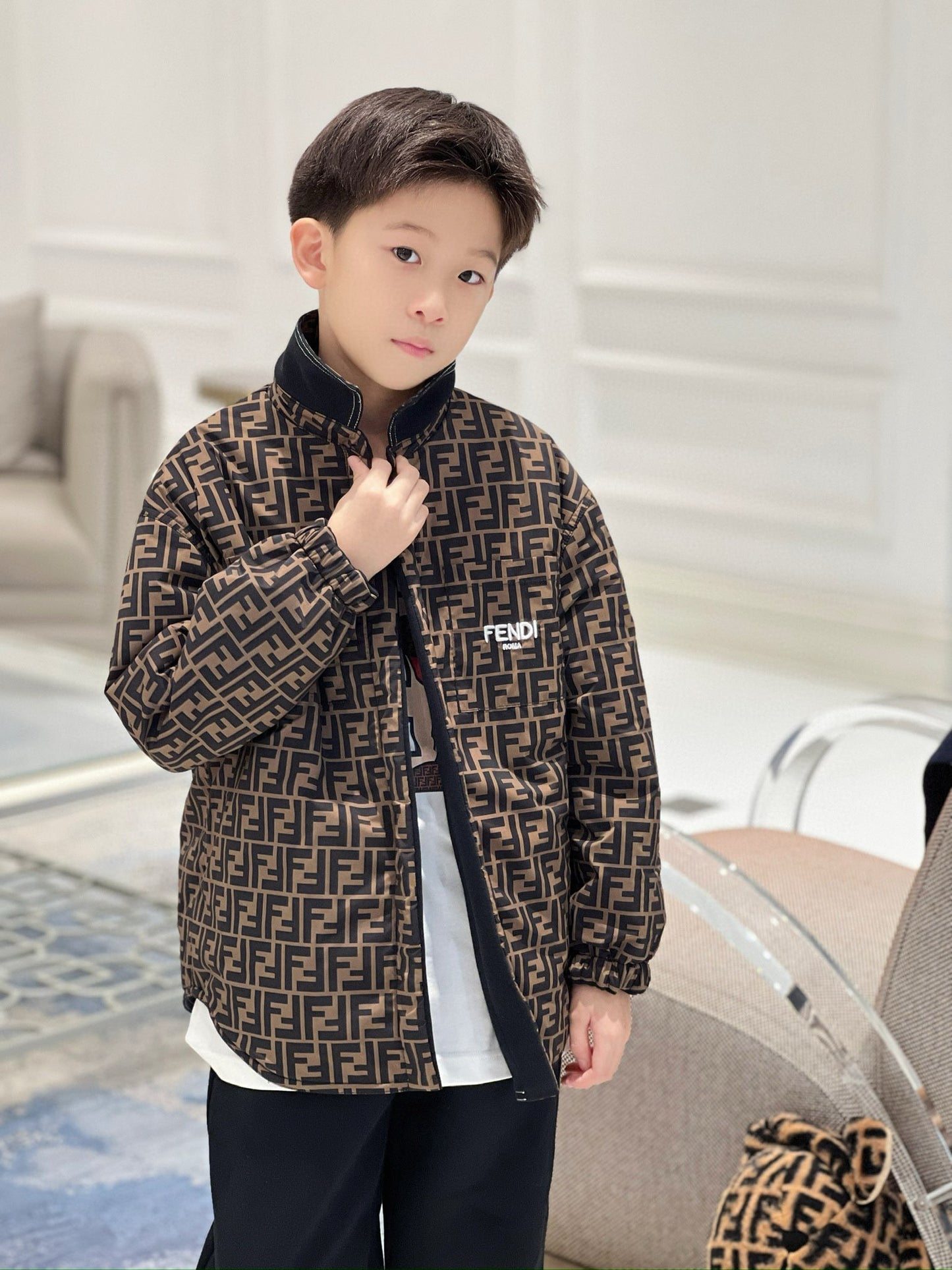 Fendi Jacket/Long Pant Set