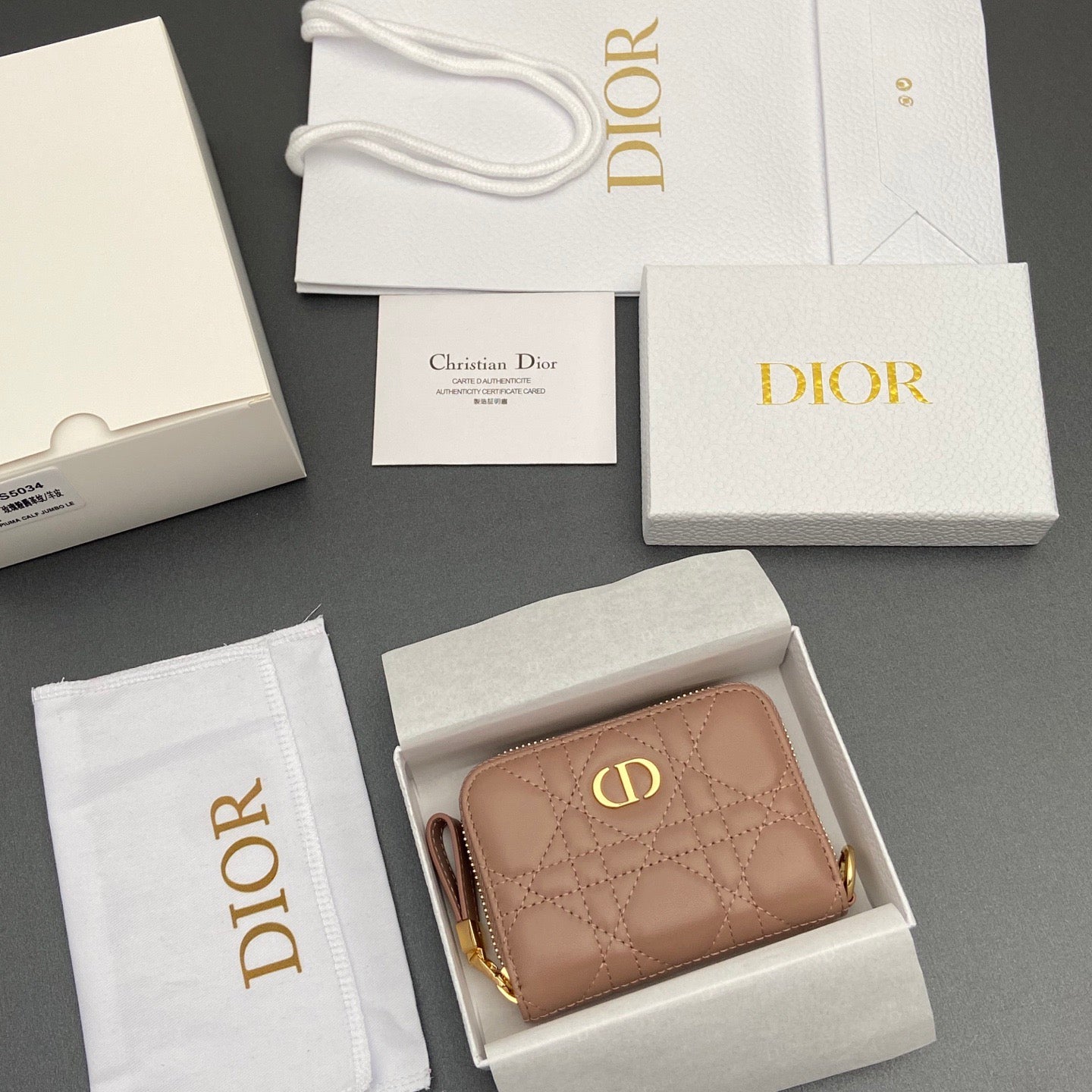 Dior Jolie Glycine Wallet