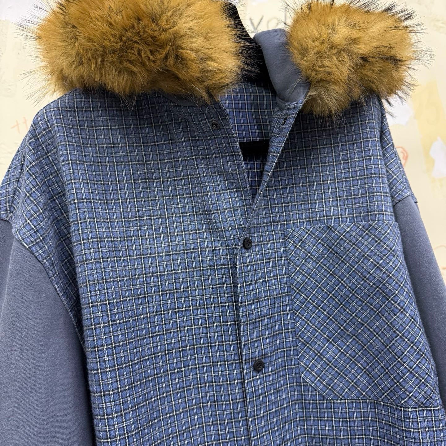 Balenciaga Shirt With Decorative Hood