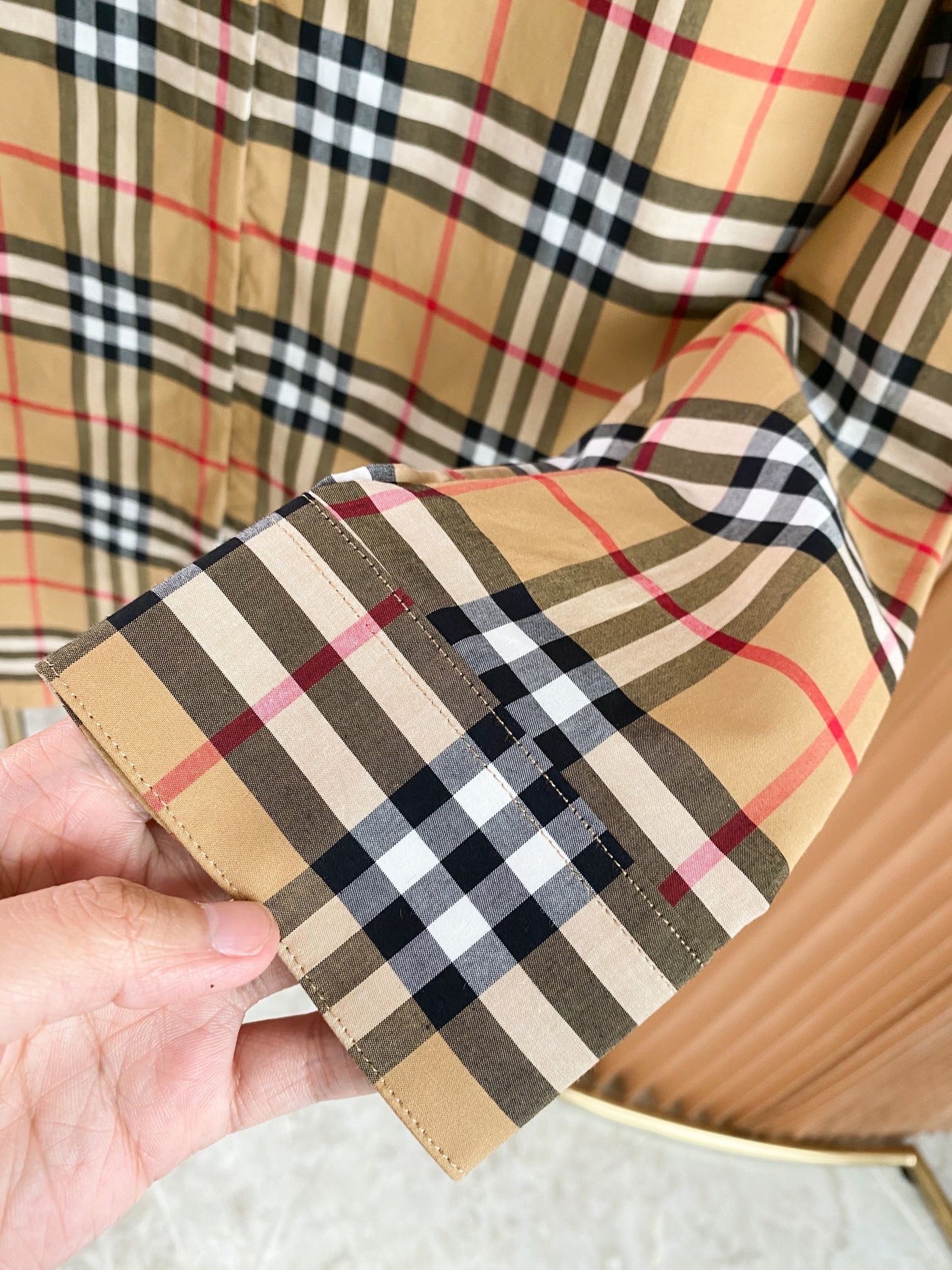 Camisa de manga larga de Burberry