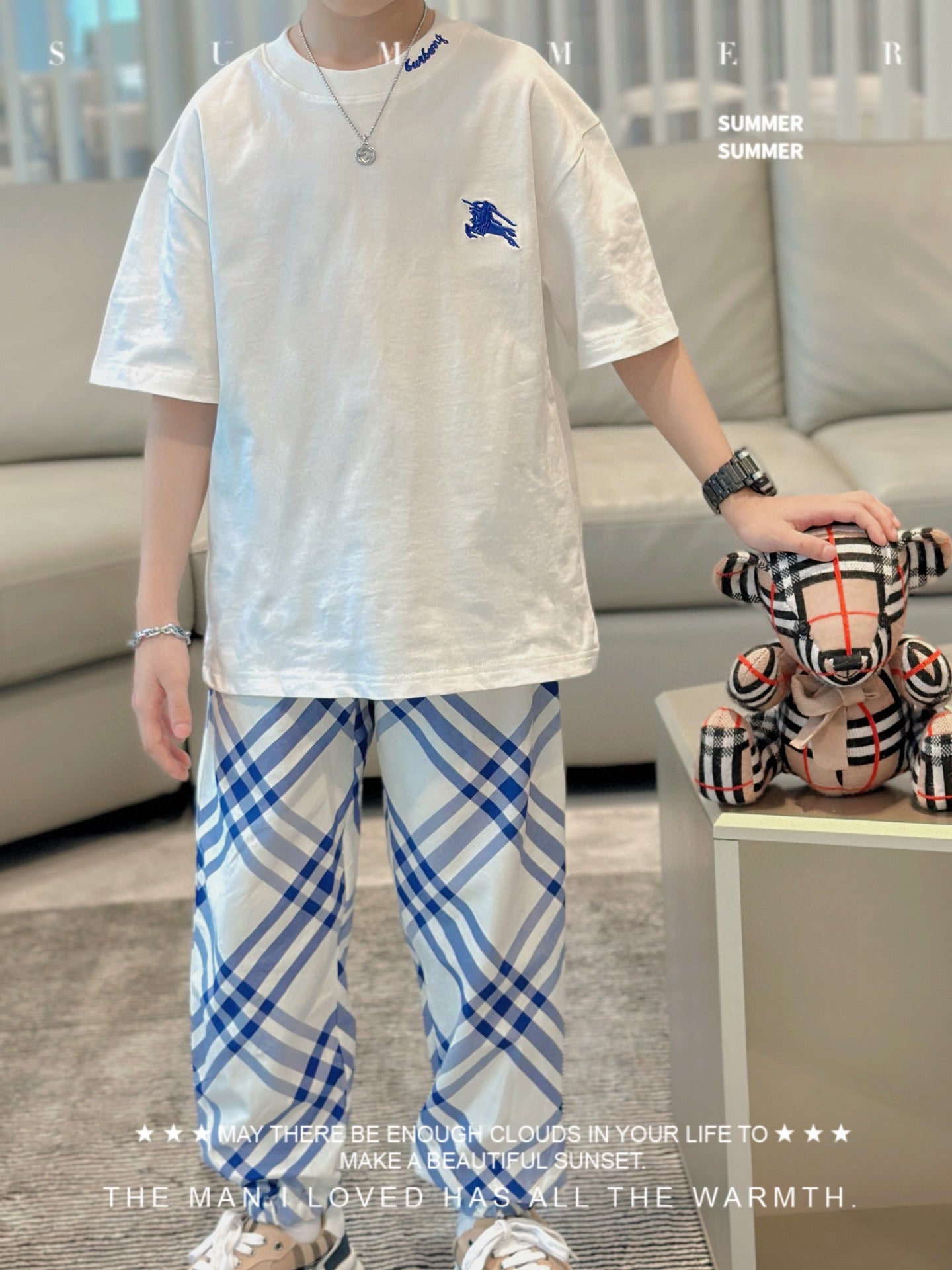 BBR T-shirt/Long Pant Set