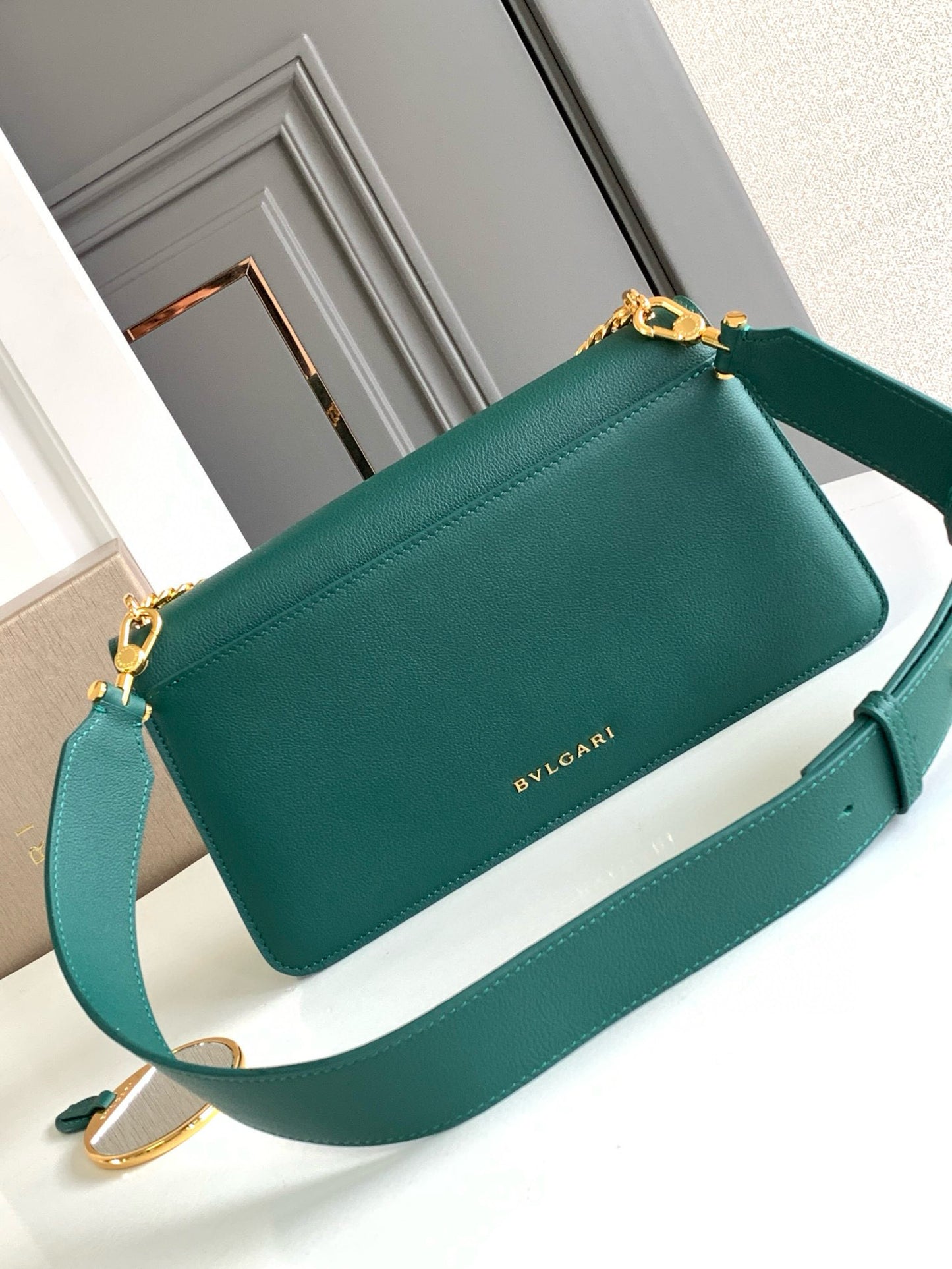 Bvlgari Serpenti East-West Maxi Chain Bag