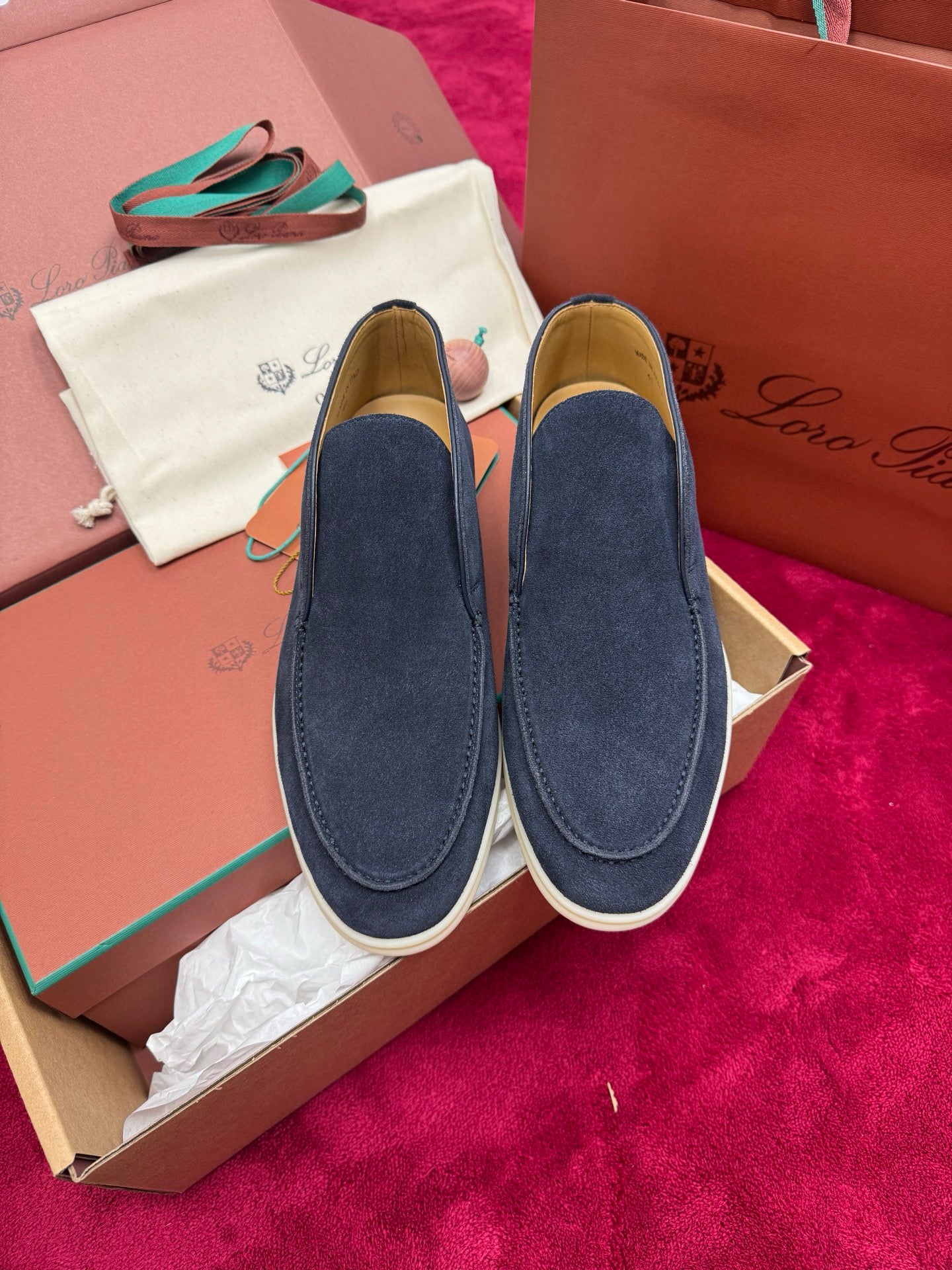 Loro Piana Open Walk Loafers