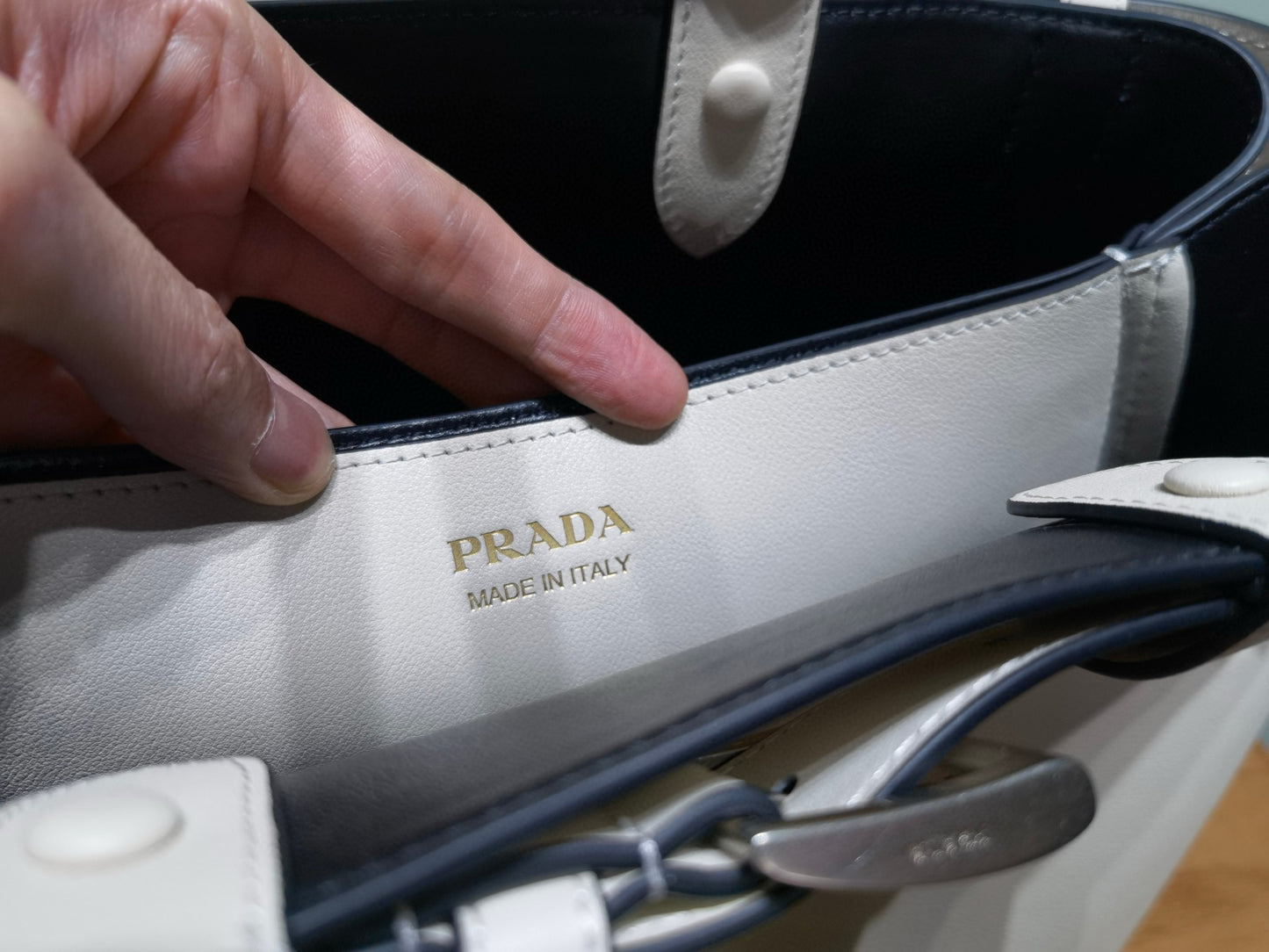 Prada Buckle Handbag
