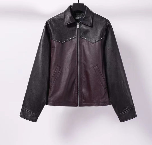 Enfants Riches Déprimés Leather Jacket