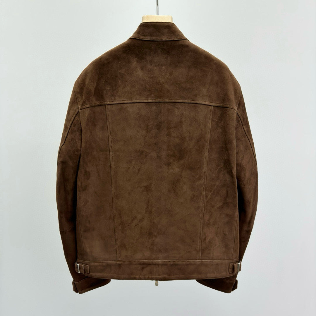 Brunello Cucinelli Leather Jacket