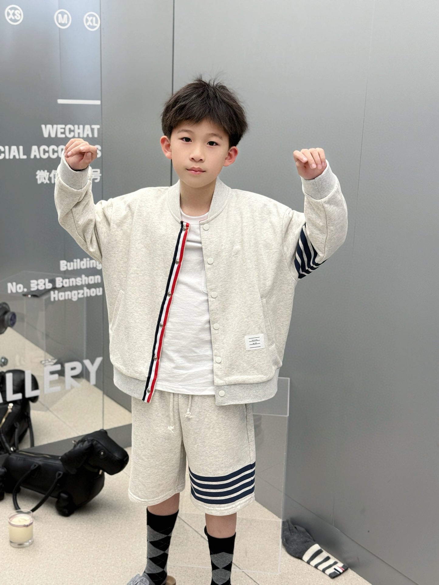 TB Jacket/Short Pant Set