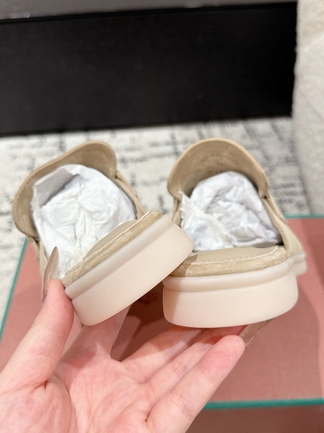 Loro Piana Sabot Loafers