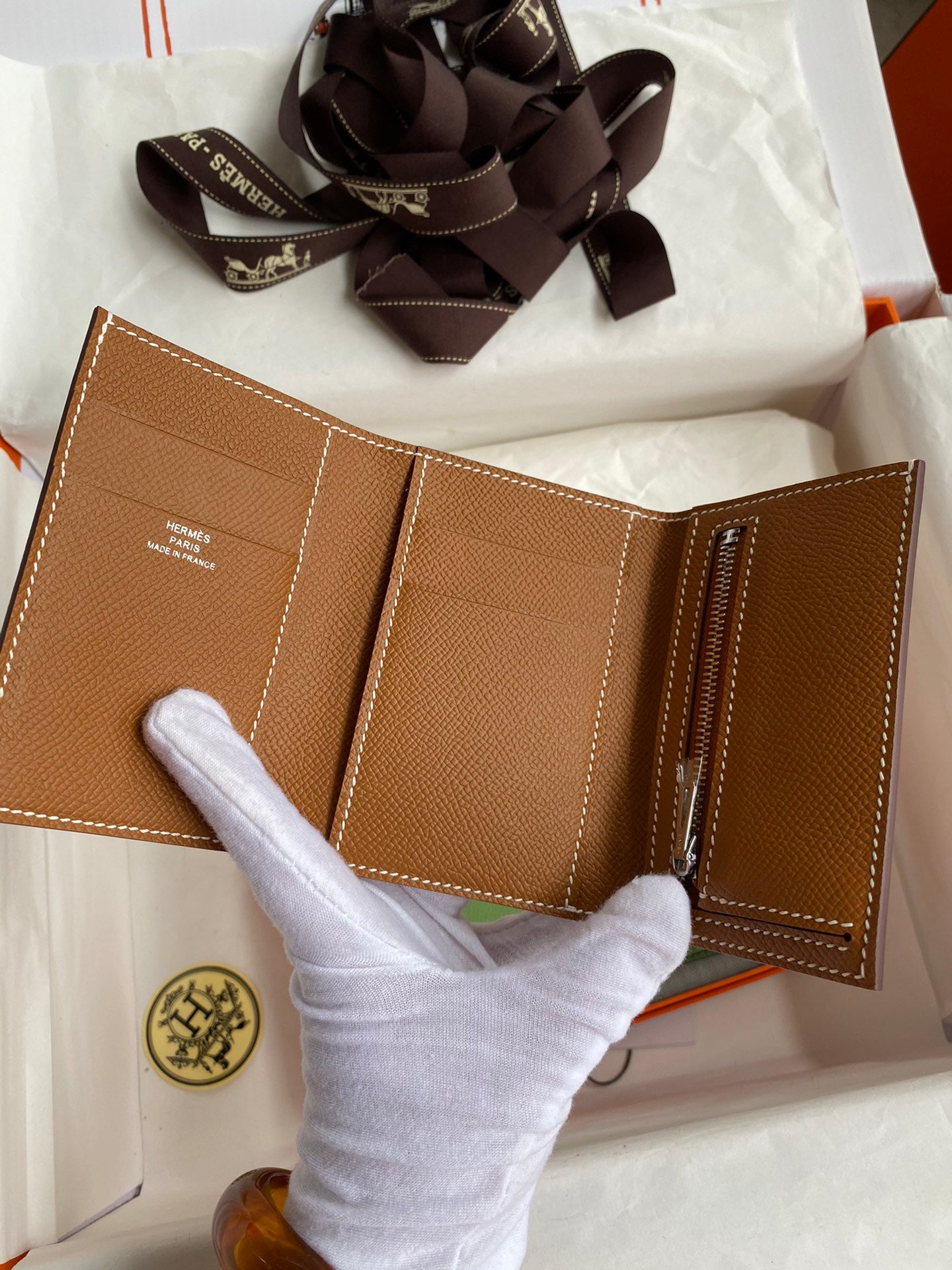 Hermes Béarn Mini Wallet