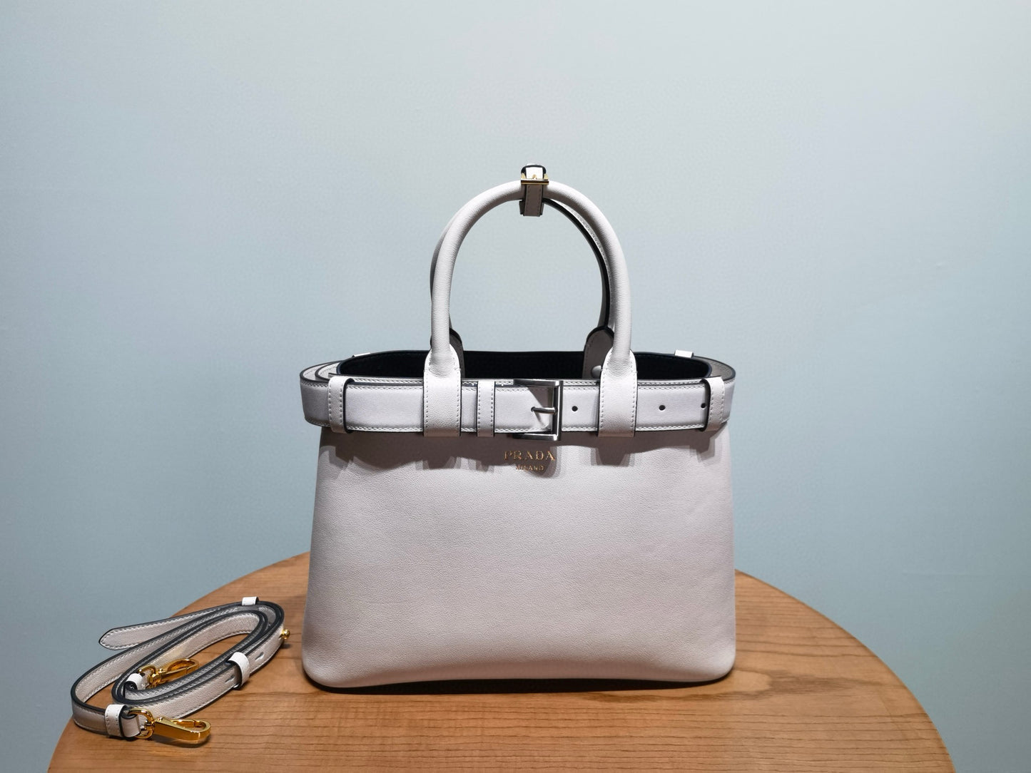 Prada Buckle Handbag