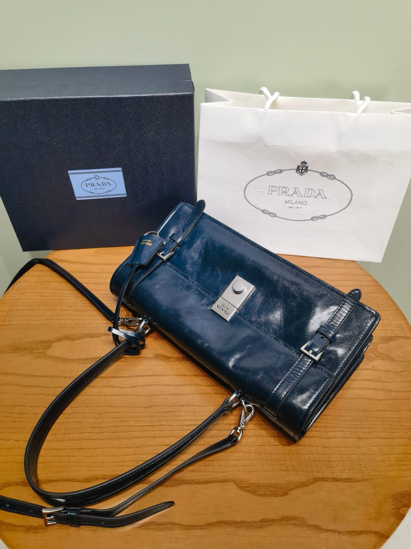 Prada Handbag 32x16.5x10cm