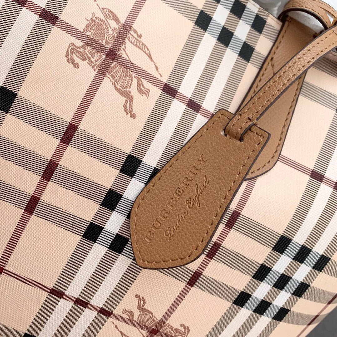 Burberry Medium Lavenby Reversible Tote Bag