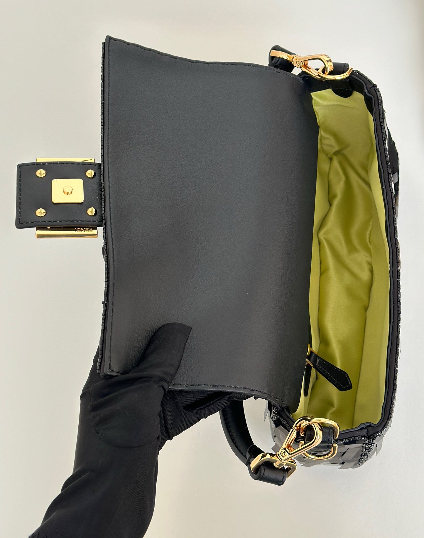 Fendi Baguette Sequins Bag
