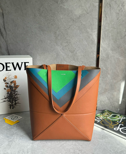 Loewe Puzzle Fold Tote Bag(25.5x14.5x31.5cm)