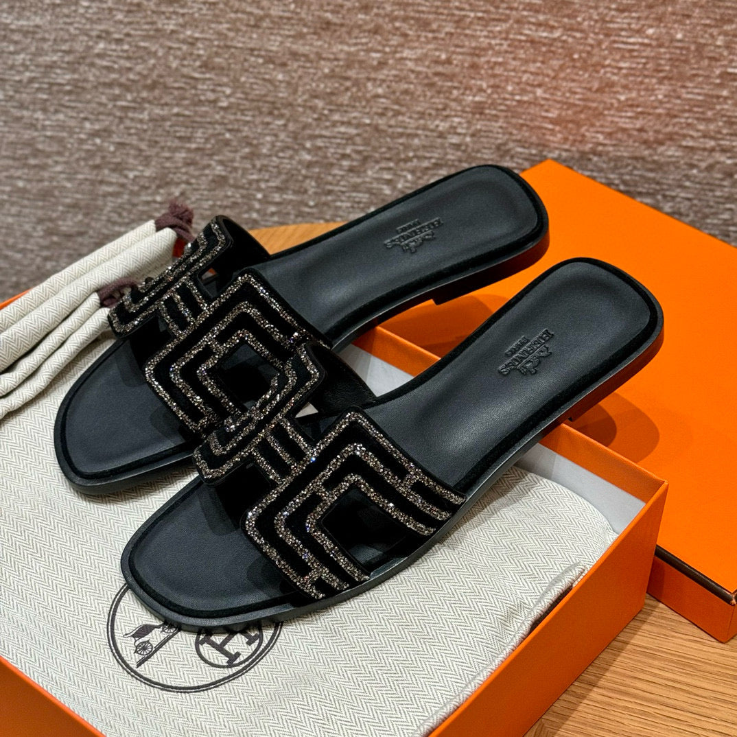 Hermes Slippers