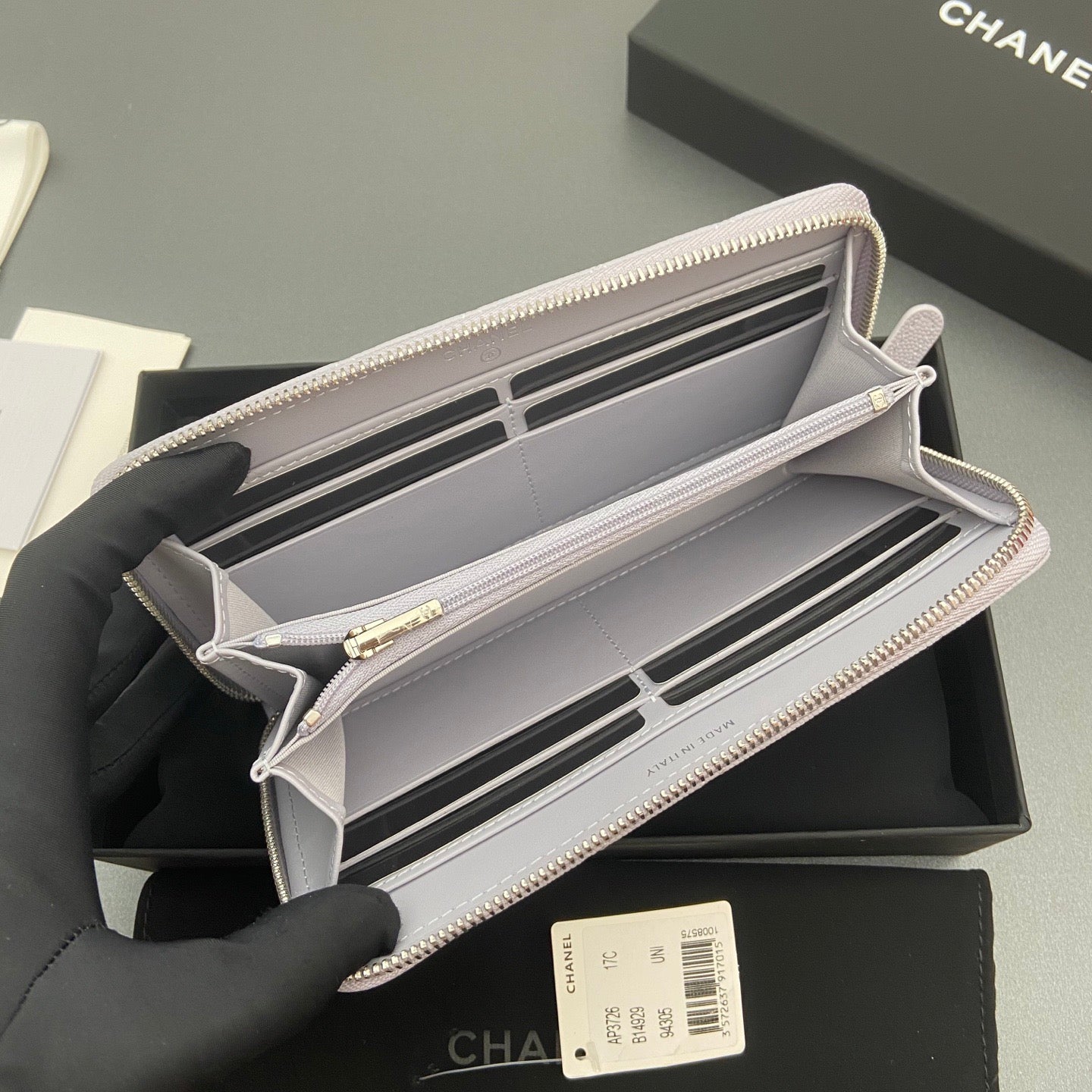 Chanel Long Zipped Wallet