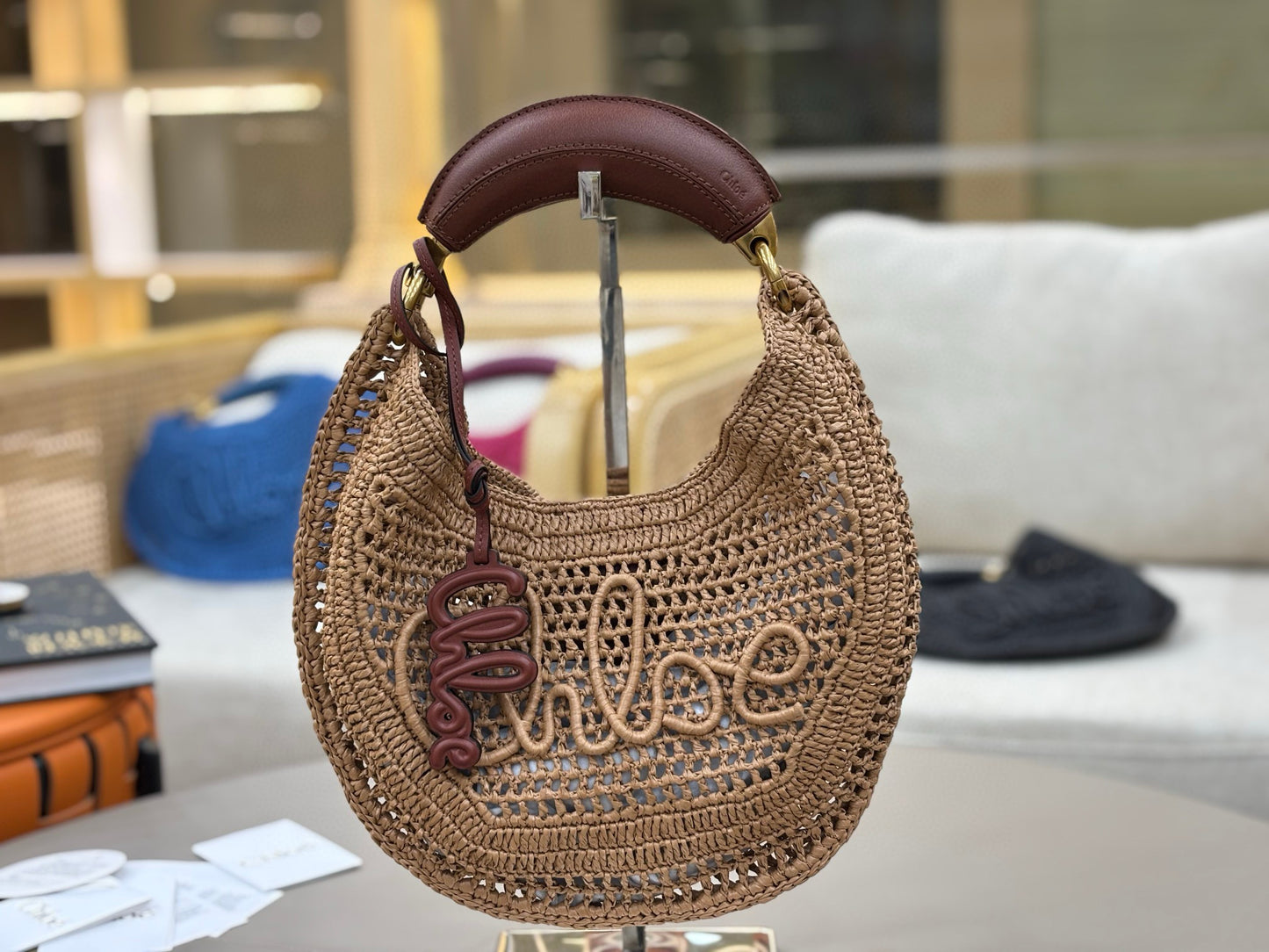 Chloe Summer Banana Hobo Bag