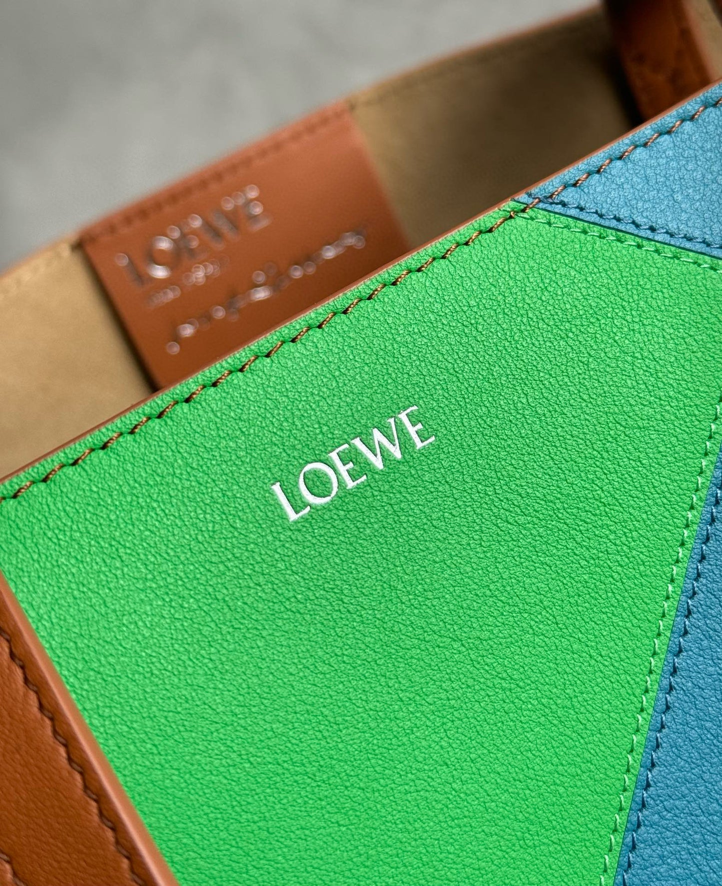 Loewe Puzzle Fold Tote Bag(25.5x14.5x31.5cm)