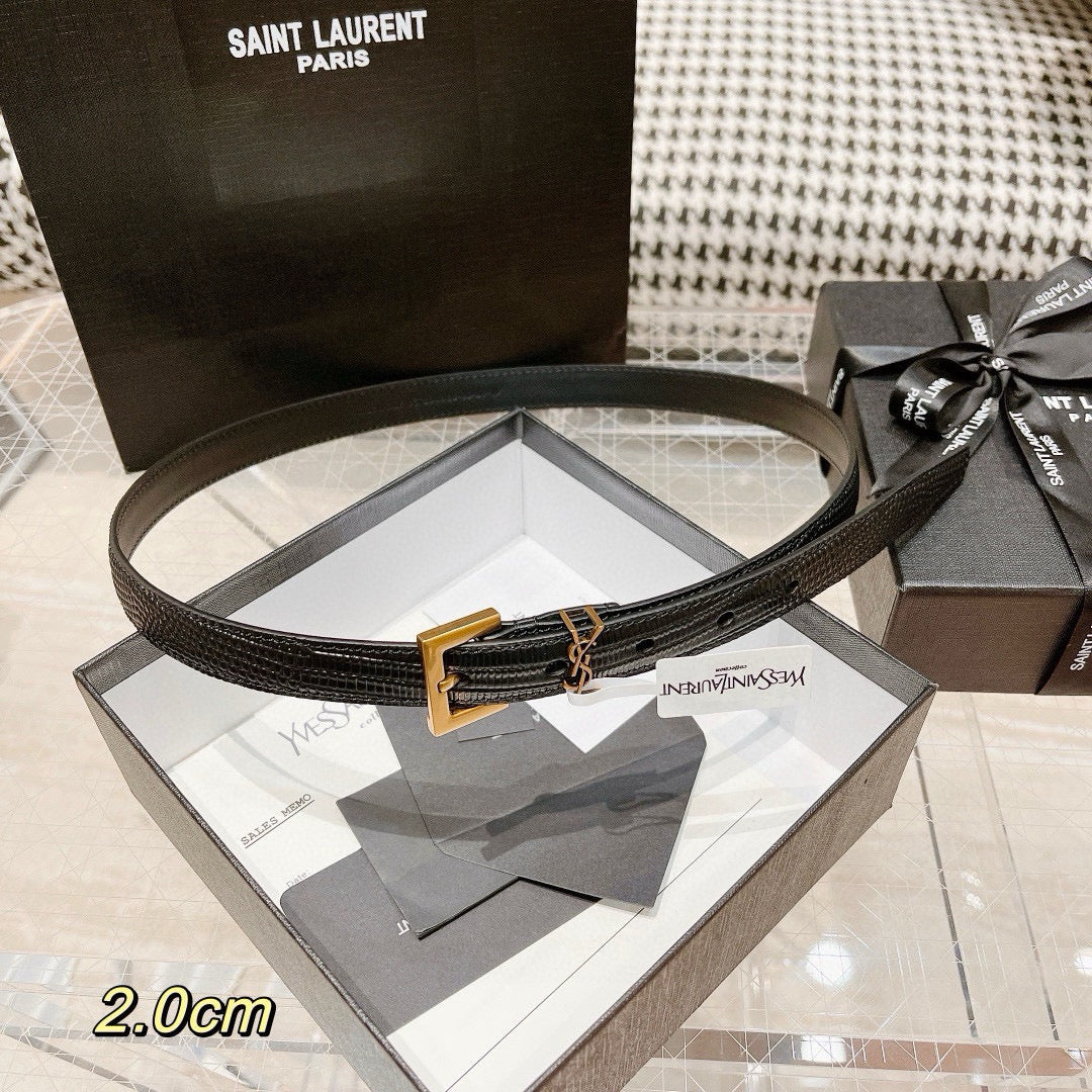 YSL Monogram (Width 3cm)