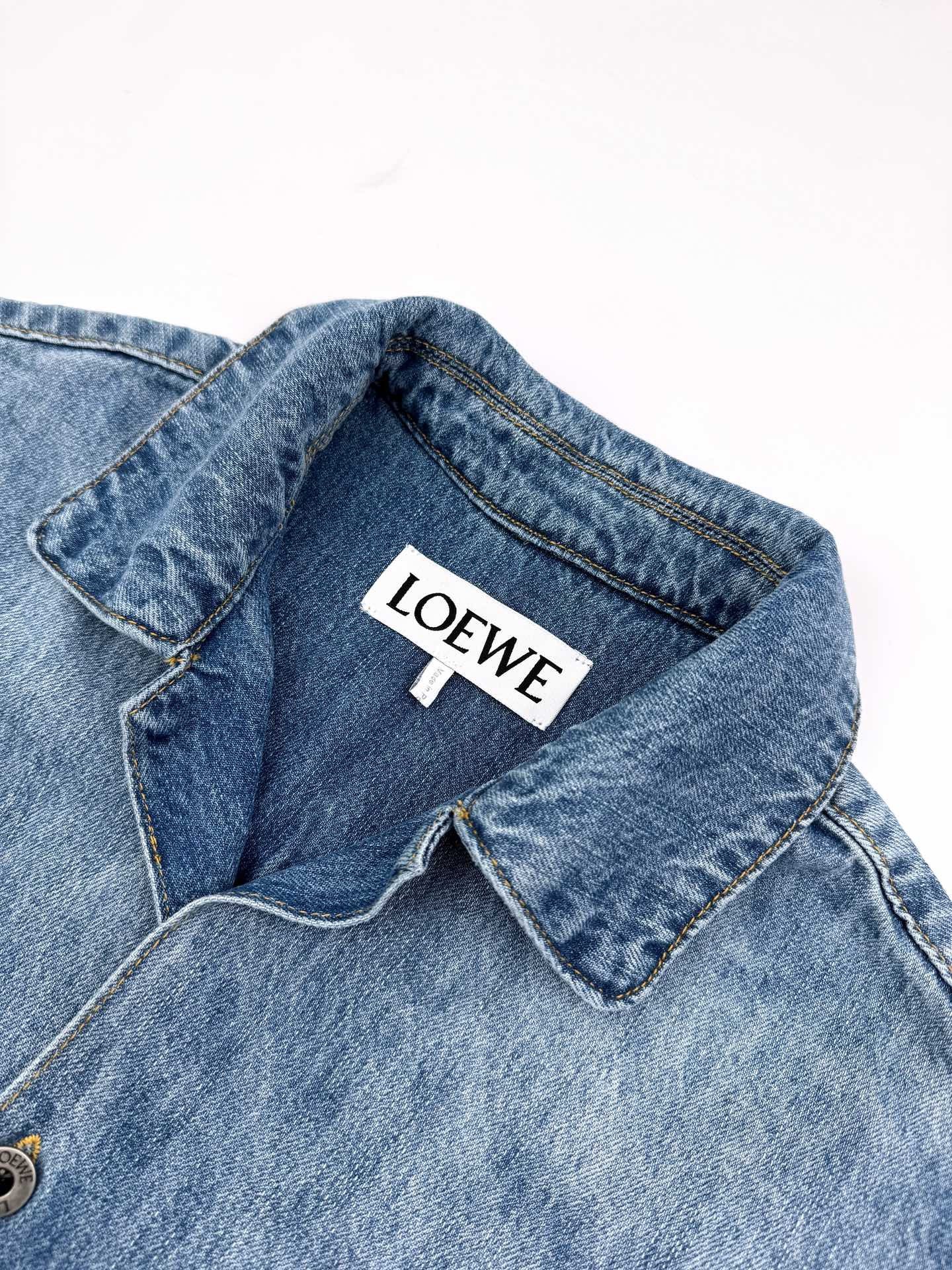 Loewe Denim Short Sleeve Shirt