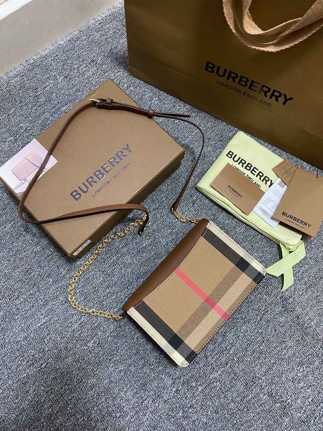 Burberry Crossbody Hampshire Bag